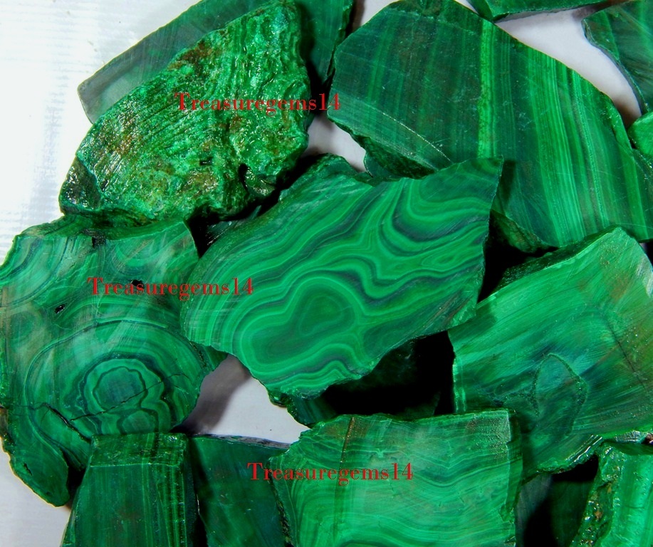 1250 Crt NATURAL ANTIQUE DESIGNER GREEN MALACHITE ROCK ROUGH SLAB,TILE GEMSTONE