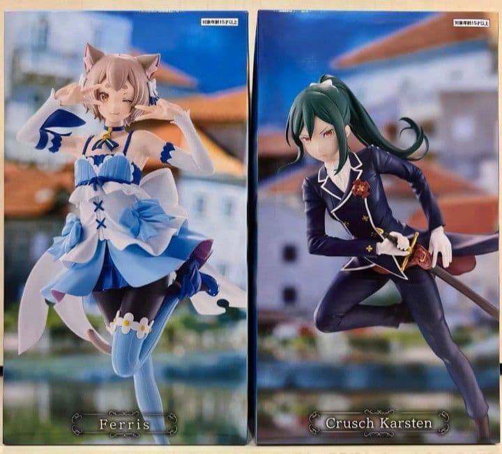 Re Zero Crusch Karsten & Ferris GiGO Limited Figure Set 2pcs FuRyu New Age14+ Re Zero Crusch Karsten & Ferris GiGO Limited Figure Set 2pcs FuRyu New Age14+