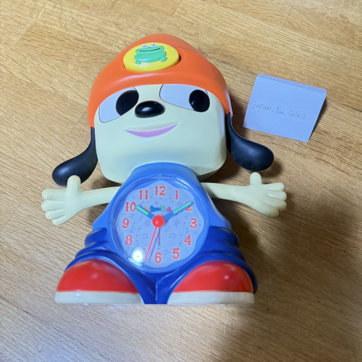 PaRappa the Rapper Rhythm Music alarm Clock Figure Quartz PlayStation Excellent PaRappa the Rapper Rhythm Music alarm Clock Figure Quartz PlayStation Excellent