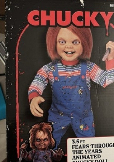 Home Depot 2024 Exclusive 3.5 ft. Animated Good Guy Chucky Doll Animatronic. Home Depot 2024 Exclusive 3.5 ft. Animated Good Guy Chucky Doll Animatronic.