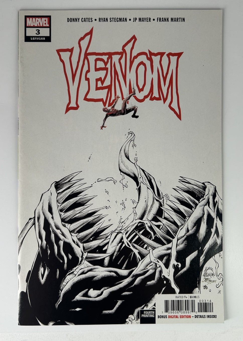 VENOM #3 (Marvel Comics, 2018) 1st App. of Knull 4th Printing Variant NM VENOM #3 (Marvel Comics, 2018) 1st App. of Knull 4th Printing Variant NM