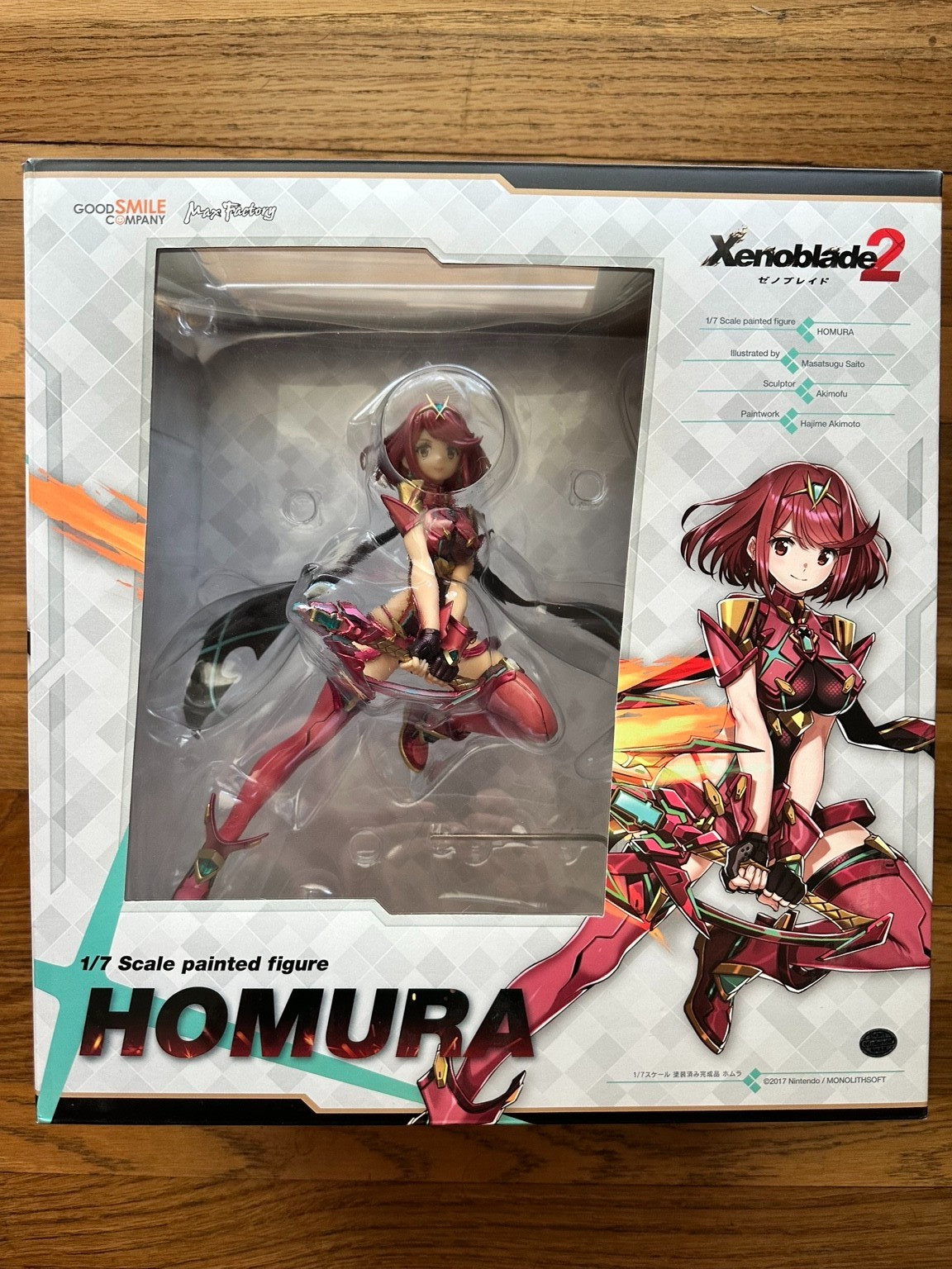 Good Smile Xenoblade Chronicles 2 Pyra Homura 1/7 Scale Figure w/ Box Good Smile Xenoblade Chronicles 2 Pyra Homura 1/7 Scale Figure w/ Box