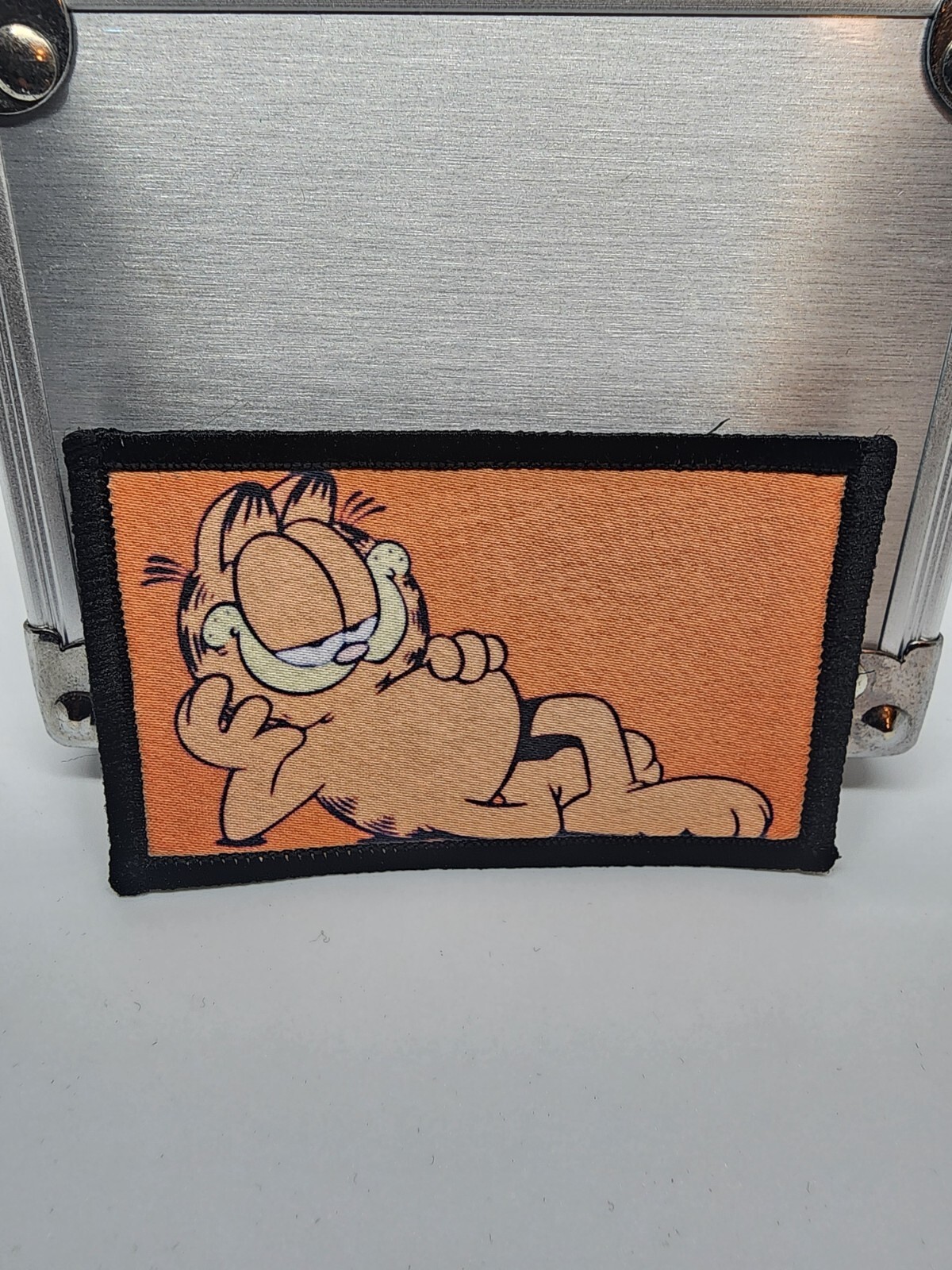 Cartoon Inspired Morale Patch Custom Tactical Garfield the cat 2x3 inch Cartoon Inspired Morale Patch Custom Tactical Garfield the cat 2x3 inch