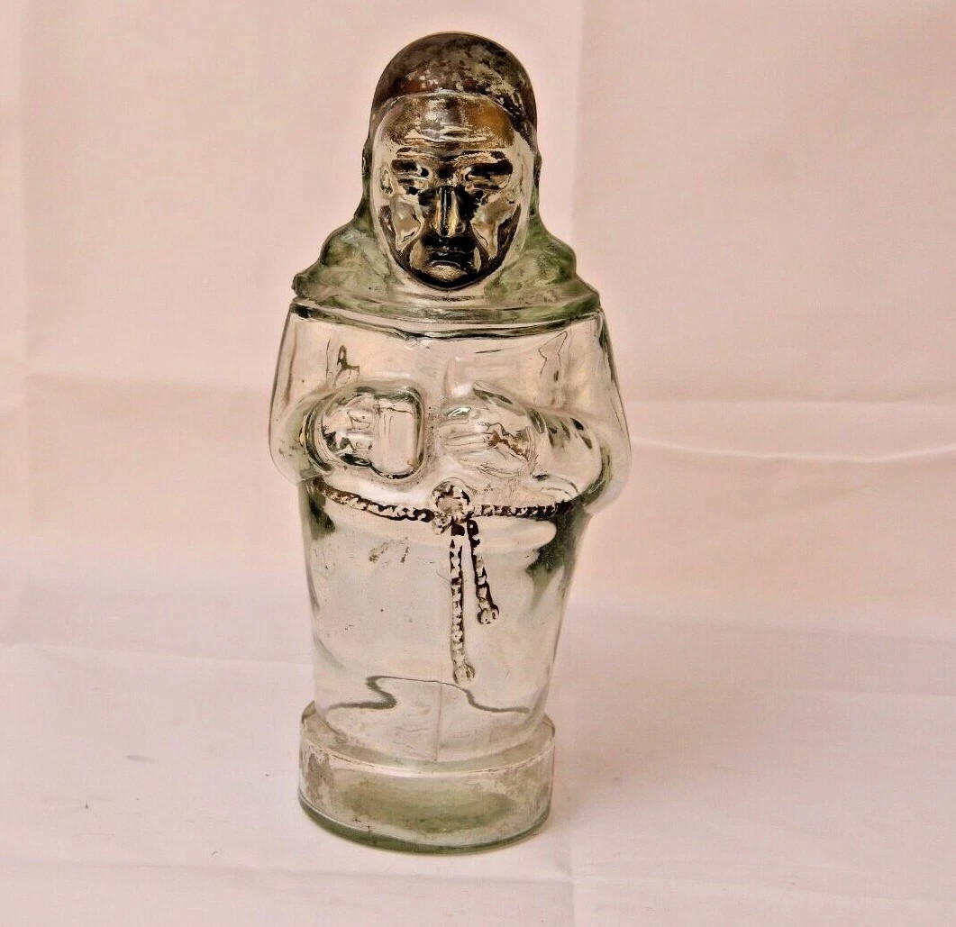 Old Vintage Rare limited edition Monks Rum Bottle Empty Collectible Old Vintage Rare limited edition Monks Rum Bottle Empty Collectible