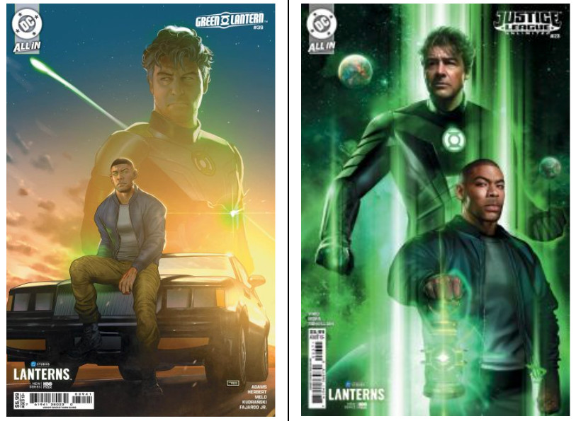 Green Lantern #39 D & Justice League Unlimited #23 G Variant 2026 LANTERNS Show Green Lantern #39 D & Justice League Unlimited #23 G Variant 2026 LANTERNS Show