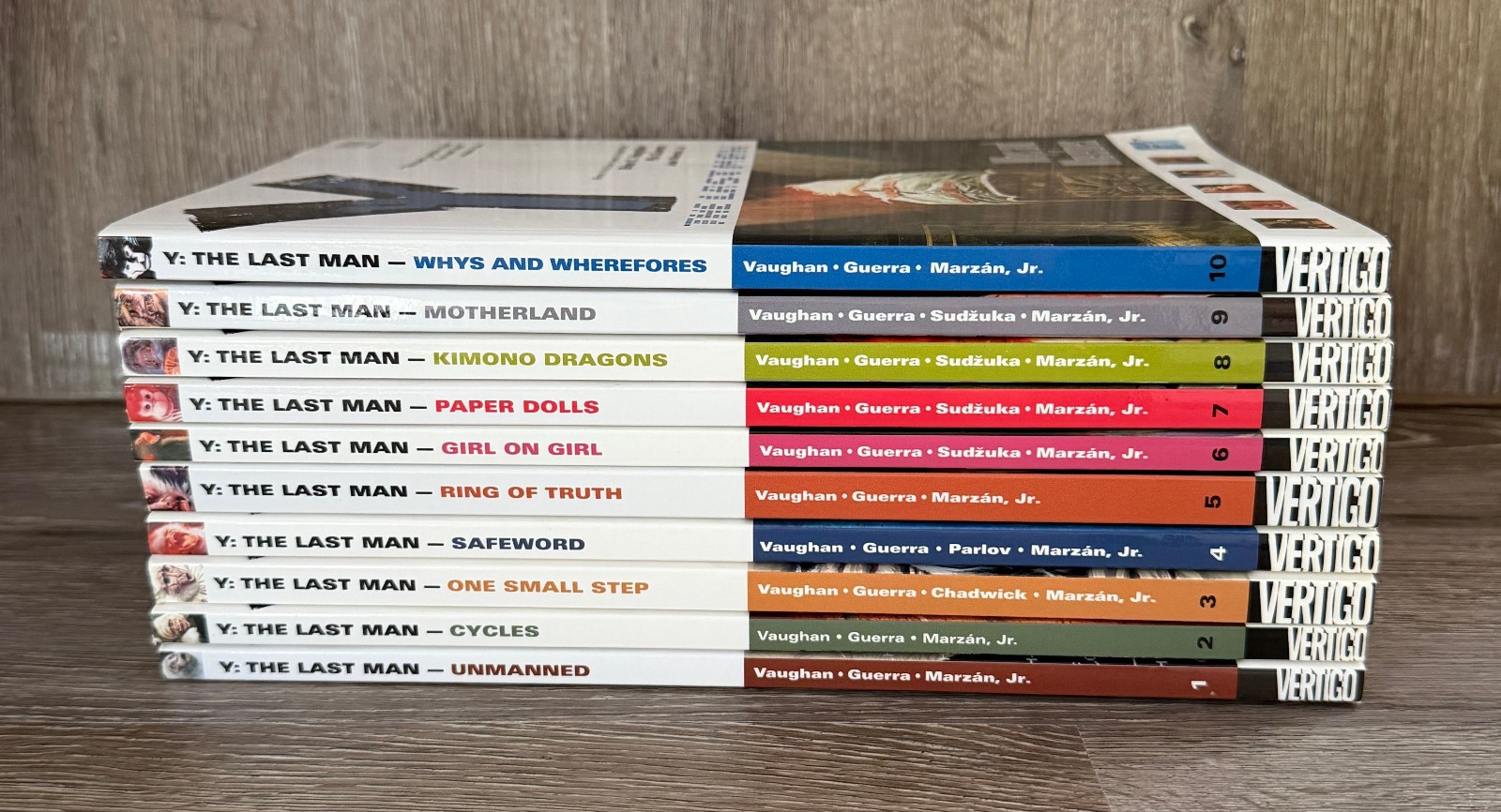 Y The Last Man Vol 1-10 Complete Graphic Novel TPB Set DC Vertigo Brian K Vaughn Y The Last Man Vol 1-10 Complete Graphic Novel TPB Set DC Vertigo Brian K Vaughn