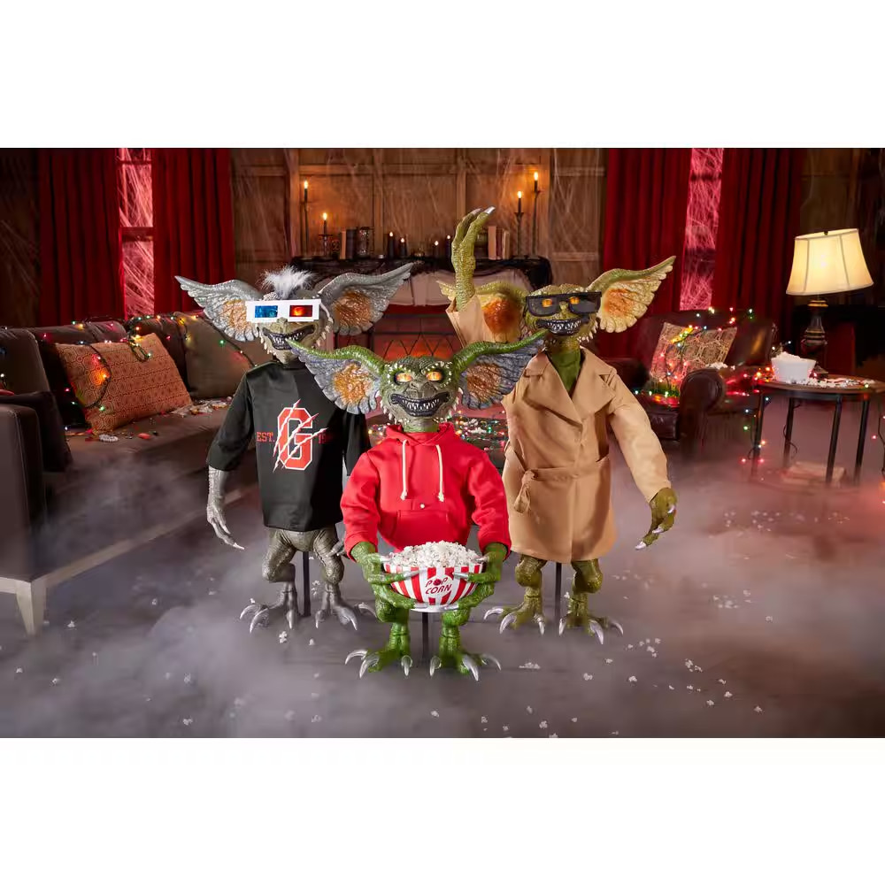 Animated LED Gremlins 3-Piece Animated LED Gremlins 3-Piece