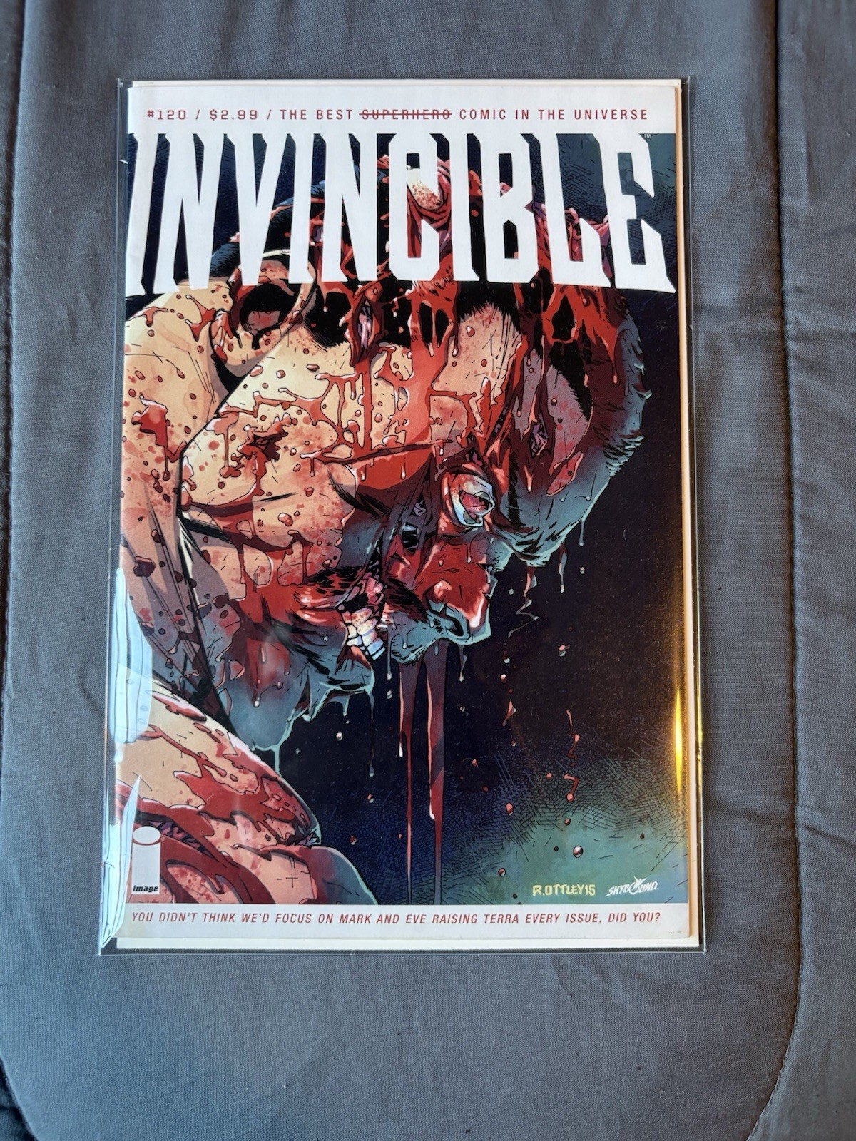 Invincible #120 Death of Battle Beast Image Comics 2015 Ryan Ottley