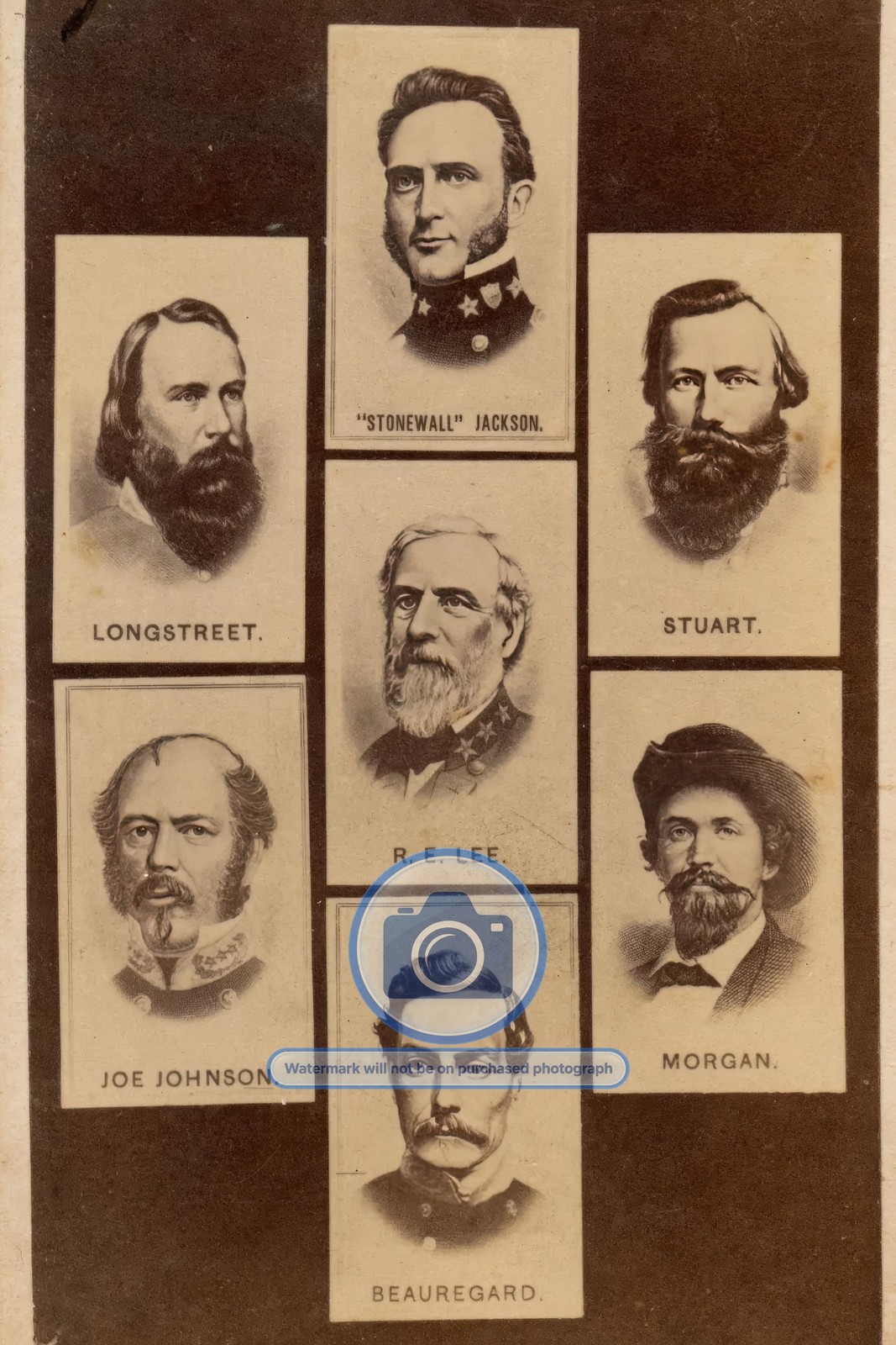 CONFEDERATE CIVIL WAR GENERALS OF THE SOUTH ROBERT E. LEE 4X6 PHOTO POSTCARD CONFEDERATE CIVIL WAR GENERALS OF THE SOUTH ROBERT E. LEE 4X6 PHOTO POSTCARD