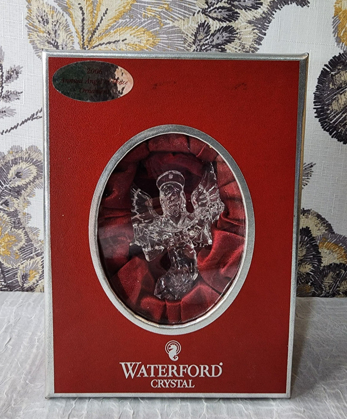 Vintage Waterford Crystal 2006 Angel of Peace Annual Christmas Ornament NOS Box Vintage Waterford Crystal 2006 Angel of Peace Annual Christmas Ornament NOS Box