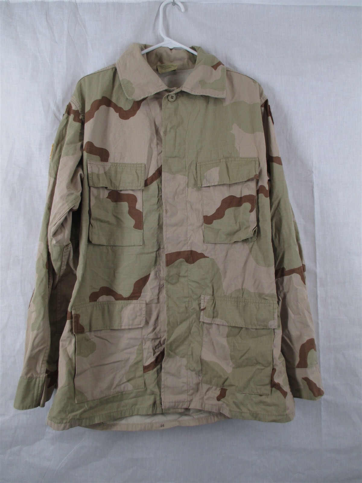 DCU Shirt/Coat Medium Long Desert Tri-Color Camo Cotton/Nylon USGI Army DCU Shirt/Coat Medium Long Desert Tri-Color Camo Cotton/Nylon USGI Army