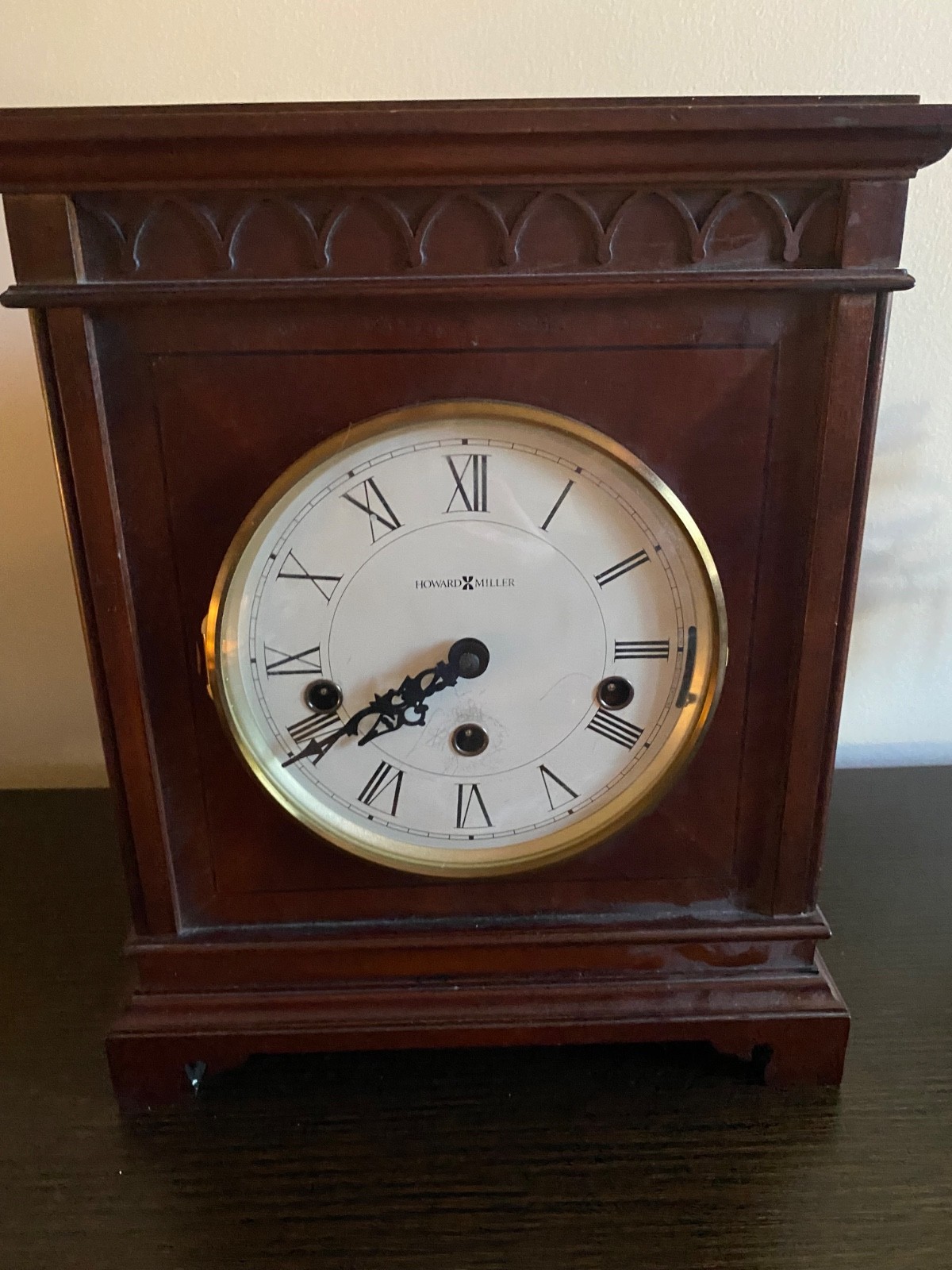 Rare Howard Miller Clock 630-+36 with 1050-020 movement. Rare Howard Miller Clock 630-+36 with 1050-020 movement.