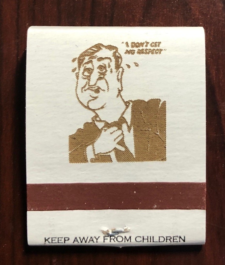 Vintage Rodney Dangerfield's Comedy Club Matchbook 70s NYC Matches New York Rare Vintage Rodney Dangerfield's Comedy Club Matchbook 70s NYC Matches New York Rare