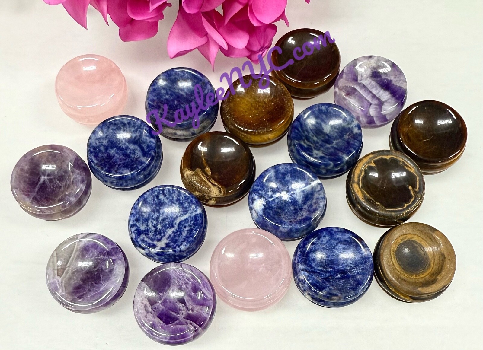 Wholesale Lot 18 PCs Natural Mix Crystal Sphere Stands Healing Energy Wholesale Lot 18 PCs Natural Mix Crystal Sphere Stands Healing Energy