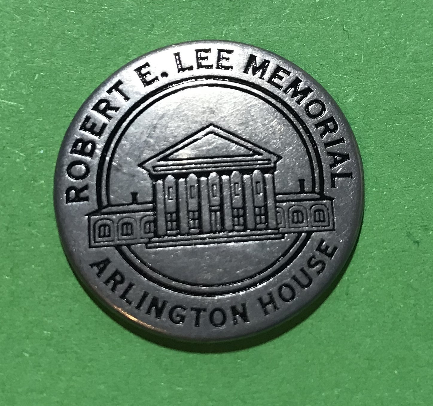 Robert E. Lee Arlington House Memorial Token Robert E. Lee Arlington House Memorial Token