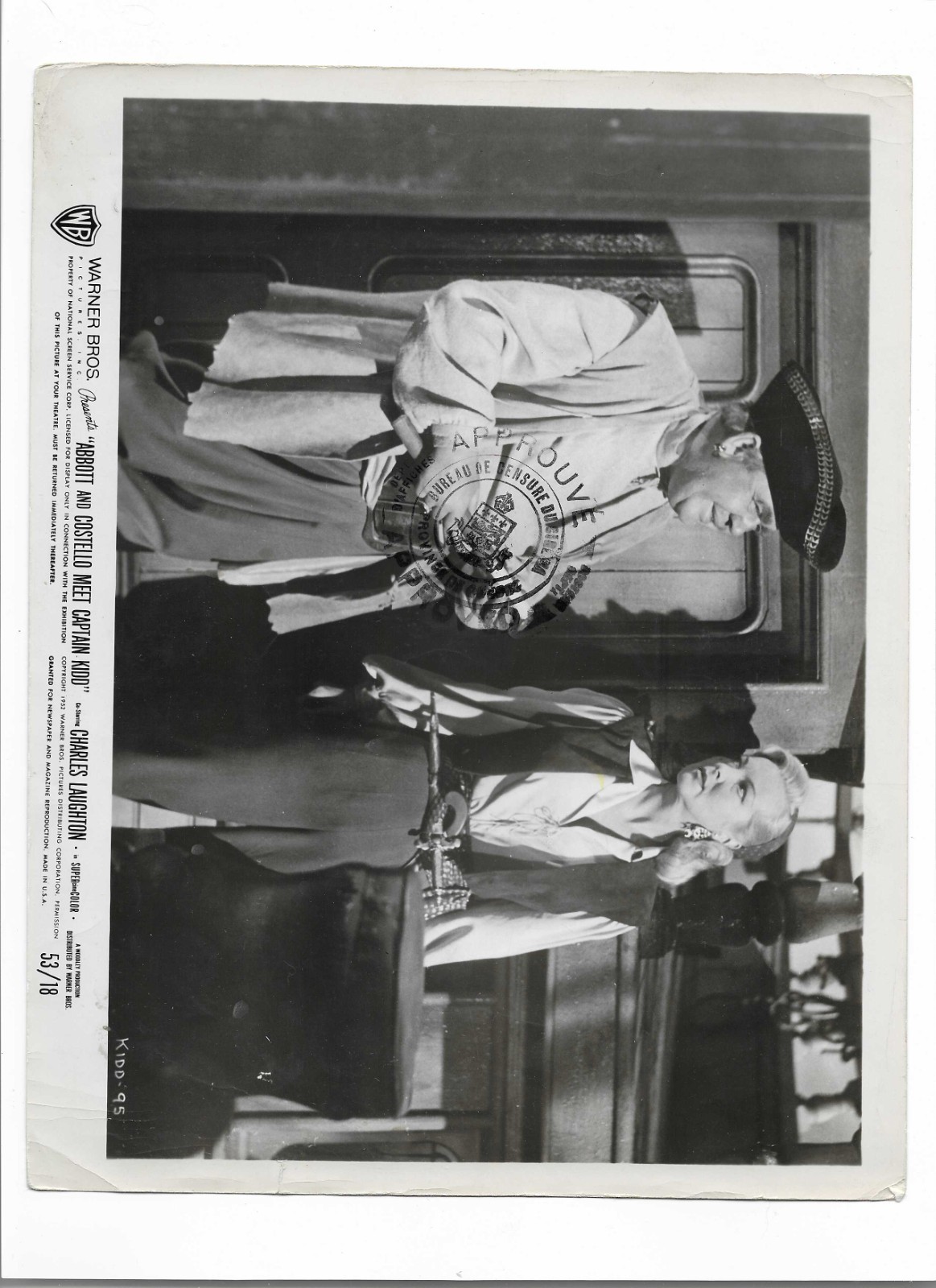 charles laughton-hillary brooke-abbott and costello meet captain kidd-1952