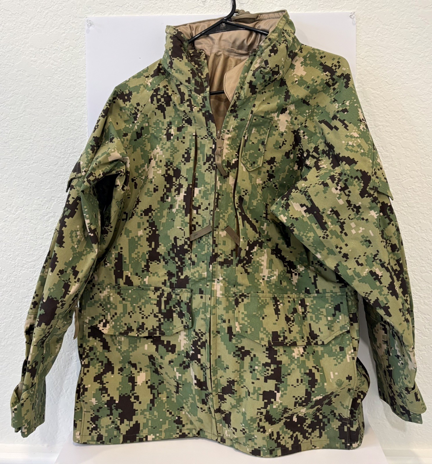 US Navy Type III Working Parka SMALL SHORT NWU Waterproof PTFE Laminate US Navy Type III Working Parka SMALL SHORT NWU Waterproof PTFE Laminate
