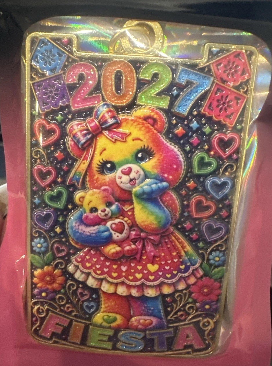 Care Bear 2027 Fiesta Medal Care Bear 2027 Fiesta Medal