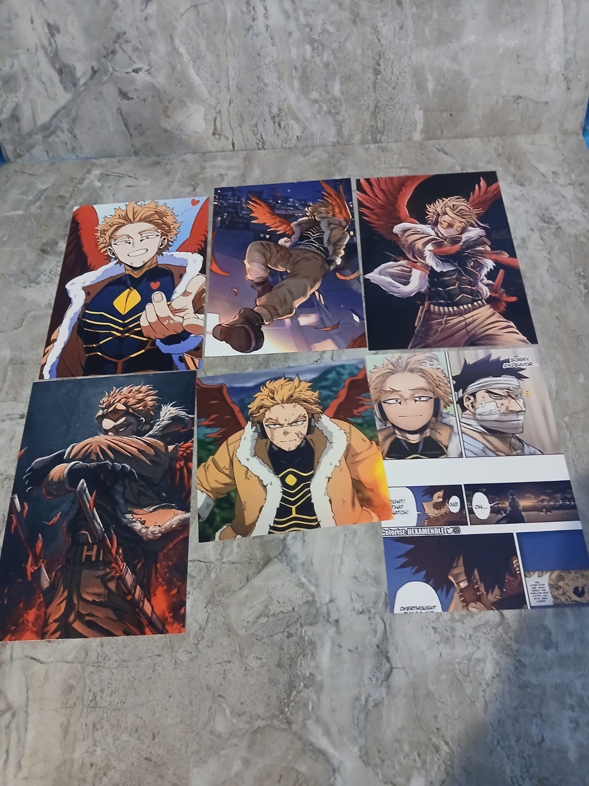 My Hero Academia Hawks Keigo Takami Print 4 X 6, 4 X 4 Lot Of 6 My Hero Academia Hawks Keigo Takami Print 4 X 6, 4 X 4 Lot Of 6