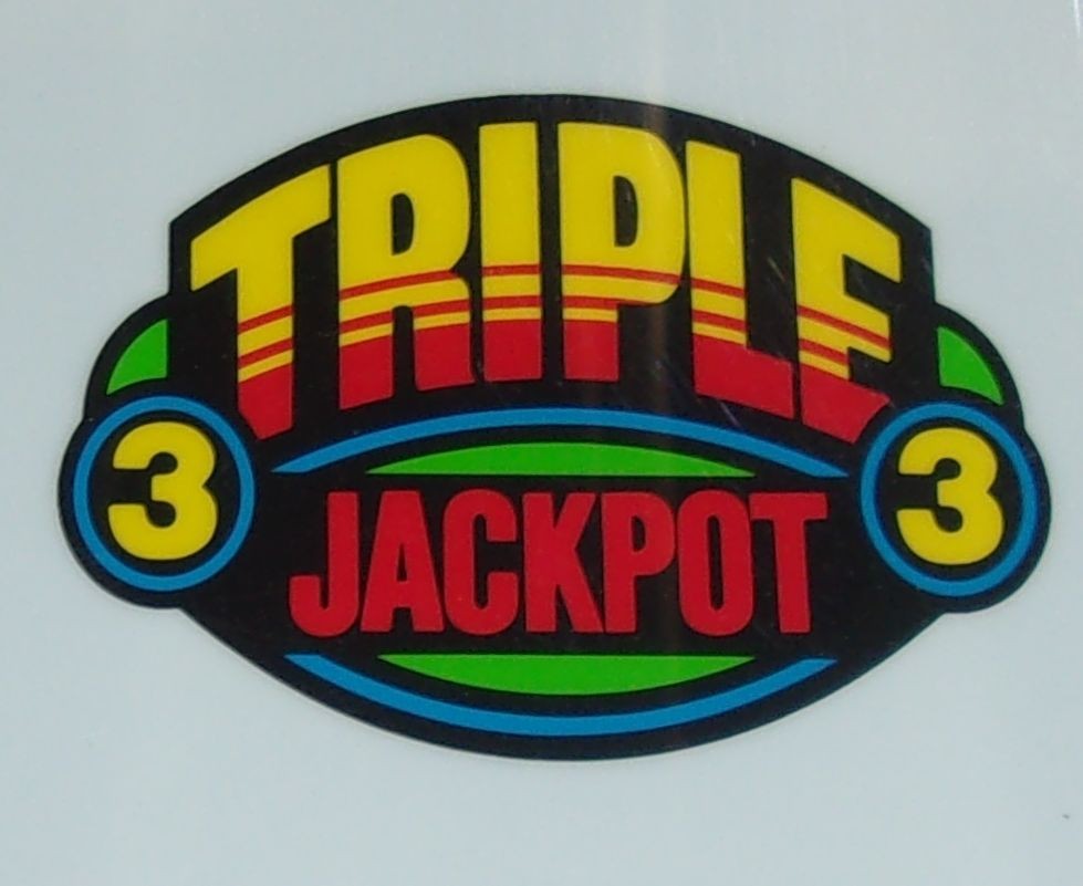 IGT SLOT MACHINE REEL STRIP - TRIPLE 3 JACKPOT - REEL STRIP #85868700 USED