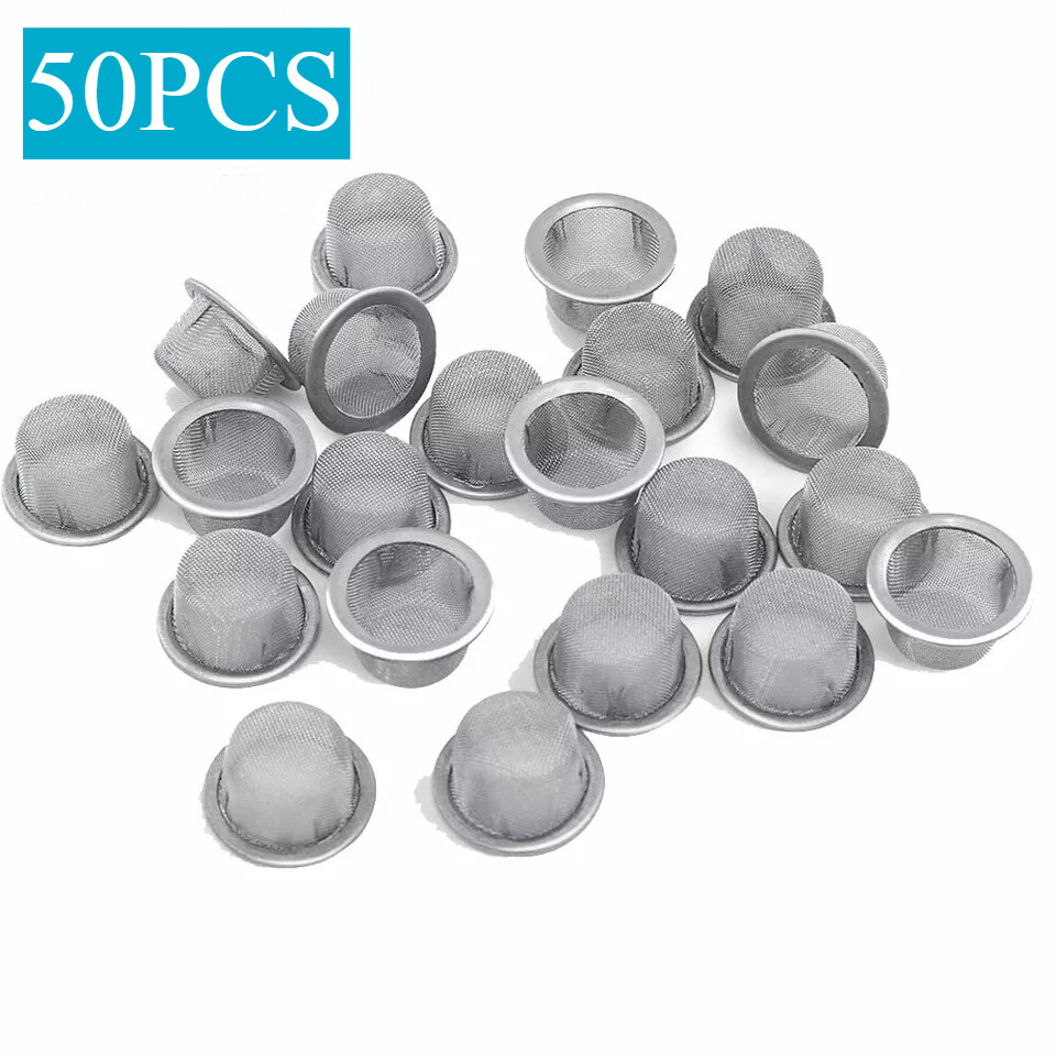 50PCS Tobacco Smoking Pipe Metal Filter Screen Steel Mesh Concave Bowl Style 50PCS Tobacco Smoking Pipe Metal Filter Screen Steel Mesh Concave Bowl Style