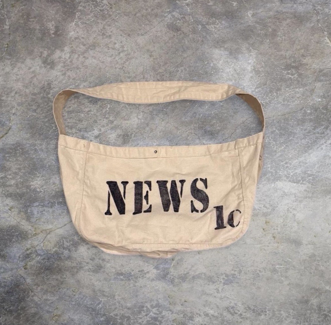 Vintage 1950s 60s Newspaper Delivery Bag Canvas Crossbody Vintage 1950s 60s Newspaper Delivery Bag Canvas Crossbody