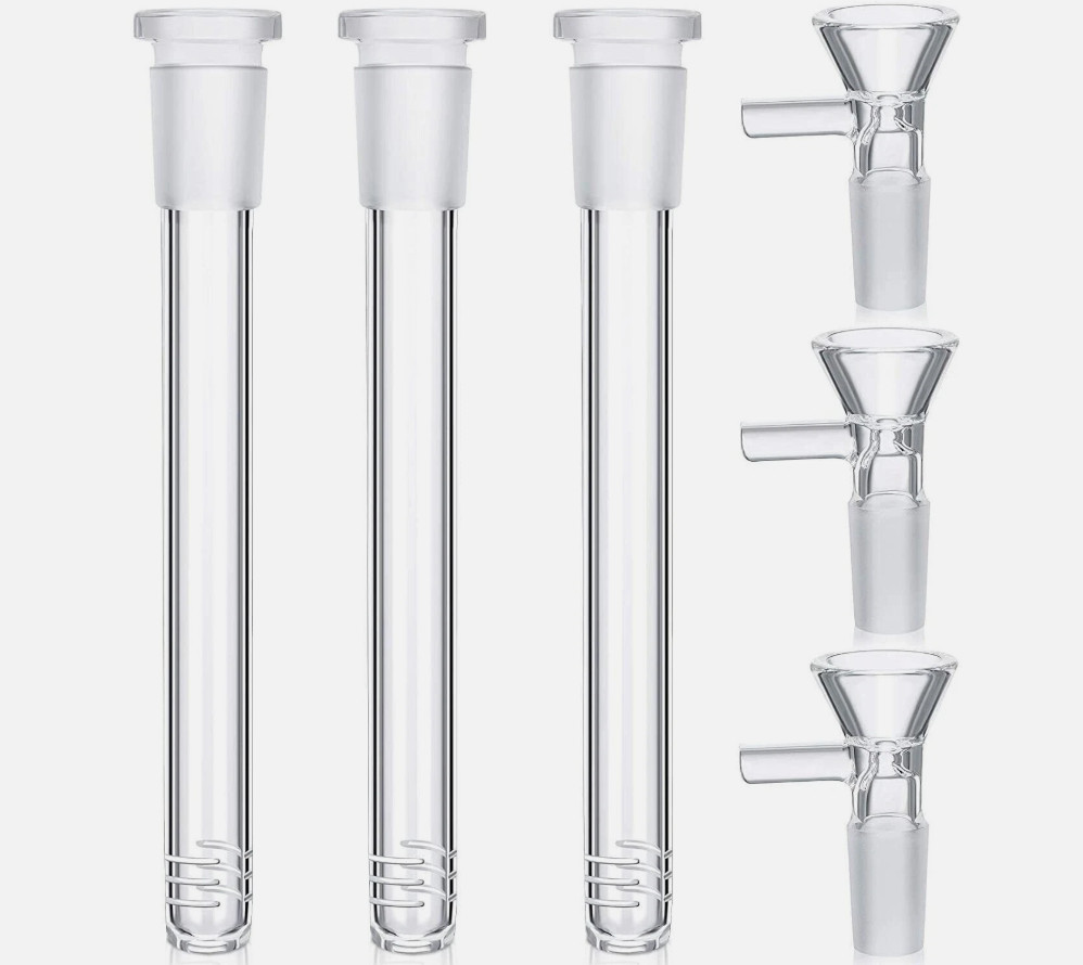 3Pack 5.5" (insert 5.3'') Downstem +14mm Male Round Bowl 3Pack 5.5" (insert 5.3'') Downstem +14mm Male Round Bowl