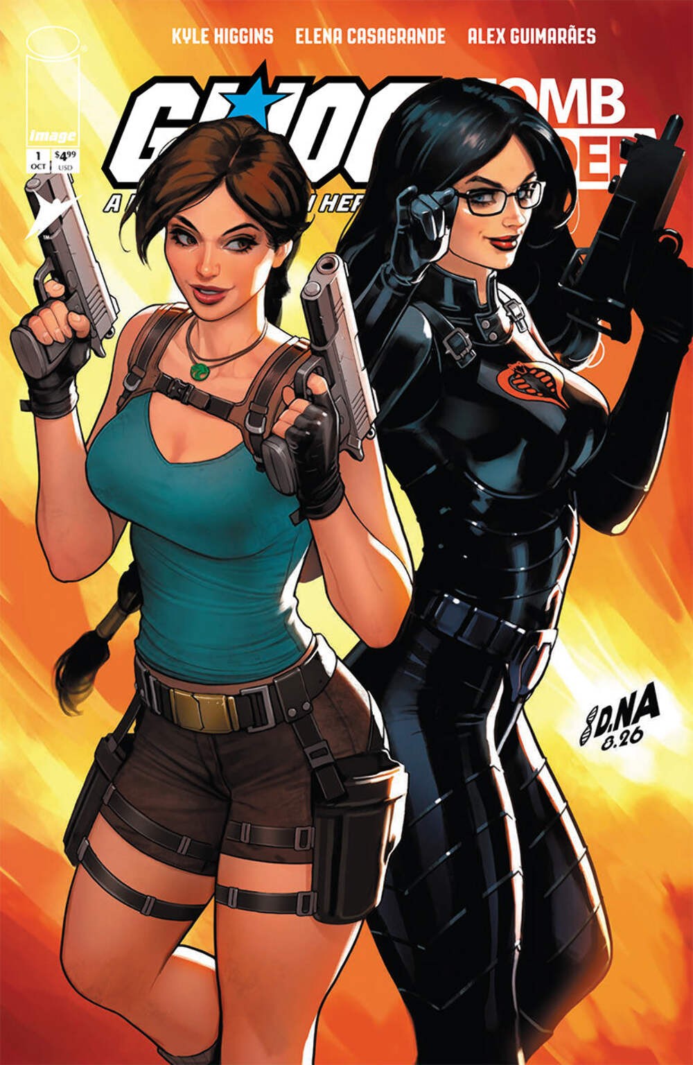 GI JOE A REAL AMERICAN HERO TOMB RAIDER #1 DAVID NAKAYAMA EXCLUSIVE GI JOE A REAL AMERICAN HERO TOMB RAIDER #1 DAVID NAKAYAMA EXCLUSIVE