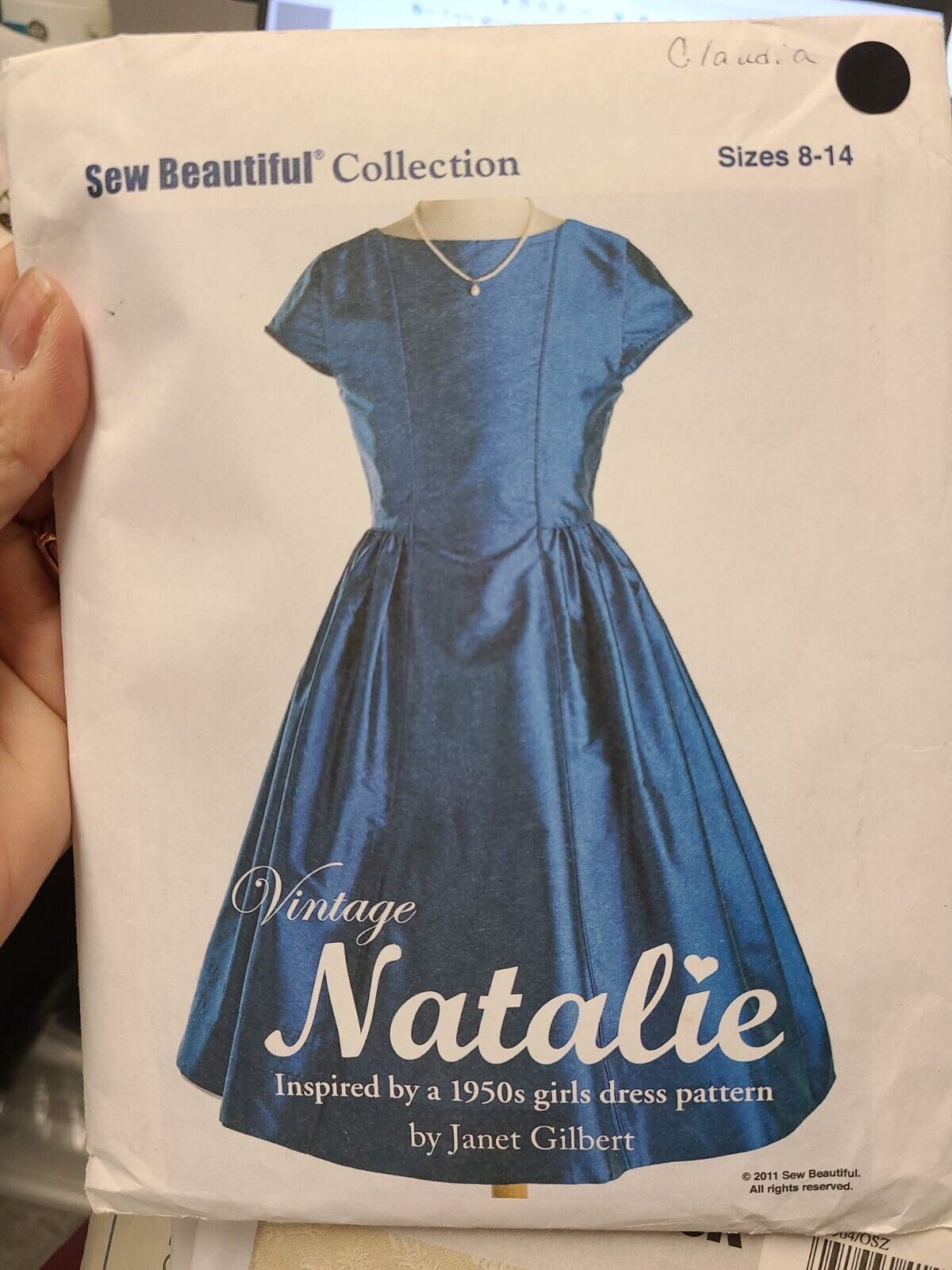 Vintage Natalie Sew Beautiful Collection Sewing Pattern Uncut Size 2-6 NEW