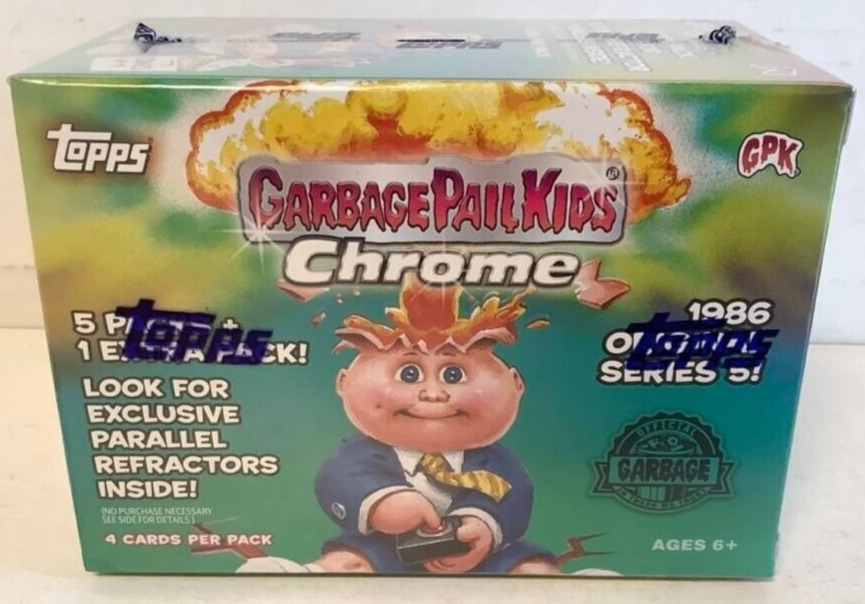 NEW 2022 Topps Garbage Pail Kids CHROME 5 Blaster Box 5th Series 24-Cards GPK