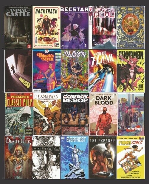 Huge Lot of 40 Indie #1 Comics - All 40 NM or better See description for detail