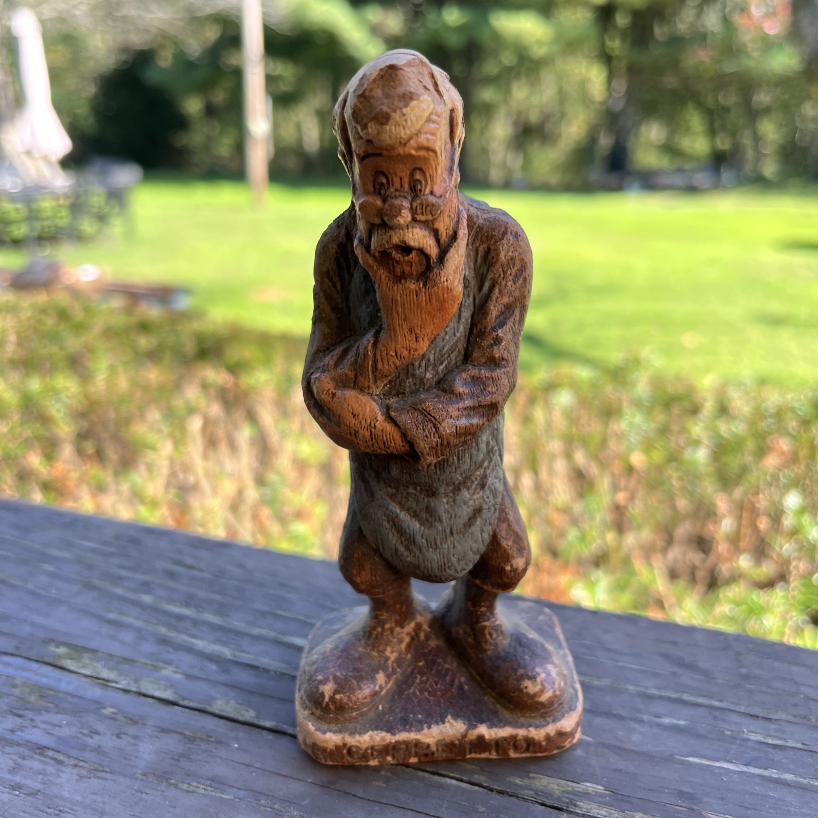 Vintage 1940'S Walt Disney 5.5" Geppetto Figure Pinocchio Multi Products Chicago