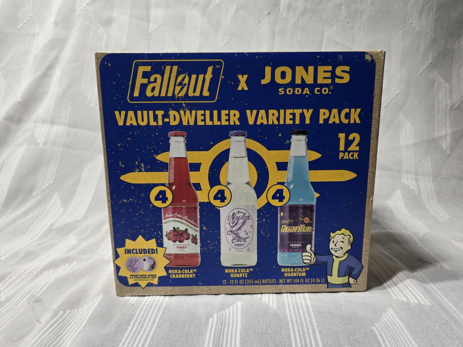 Jones soda Co. Fallout Vault-Dweller Variety Pack-12 pack Jones soda Co. Fallout Vault-Dweller Variety Pack-12 pack