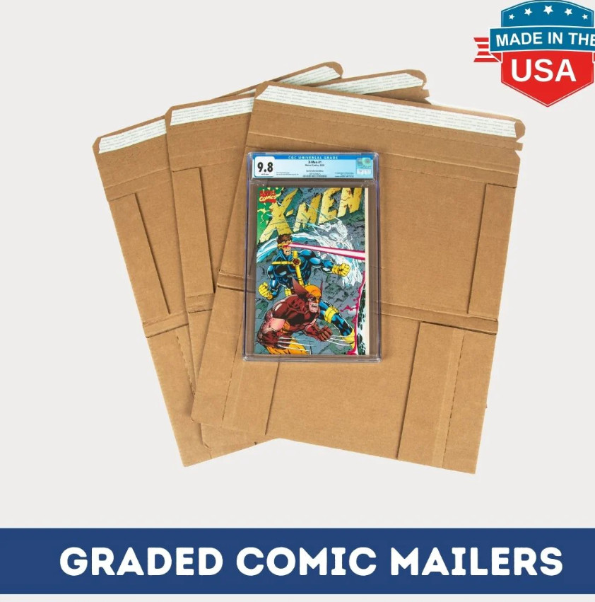 GEMINI GRADED COMIC BOOK MAILERS - pack of 100 GEMINI GRADED COMIC BOOK MAILERS - pack of 100