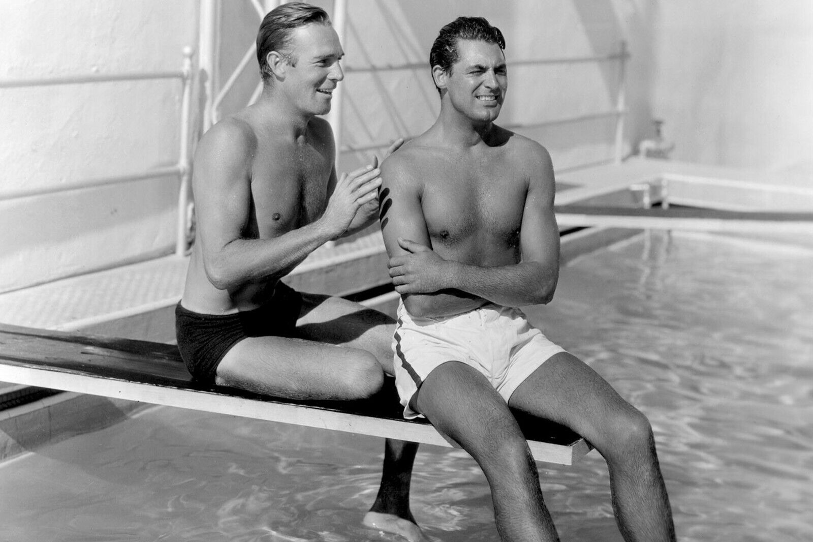 Actors CARY GRANT & RANDOLPH SCOTT Hollywood Publicity Photo Picture 5\