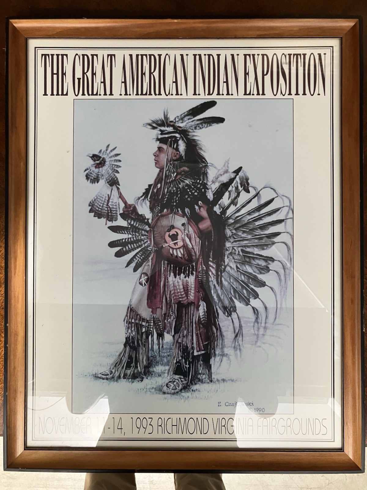 Vintage Poster 1993 Great American Indian Exposition Vintage Poster 1993 Great American Indian Exposition