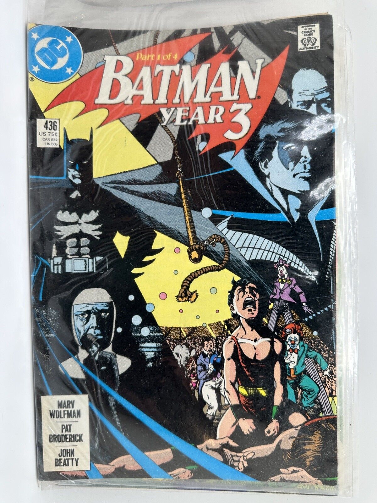 Batman # 436 - 1st Timothy Drake, Batman Year 3 Part 1
