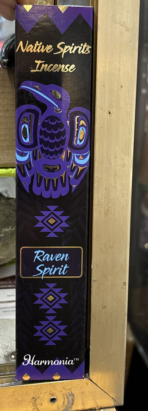 Raven Spirit (Patchouli) Incense Sticks by Native Spirits NEW - One (15g) Box