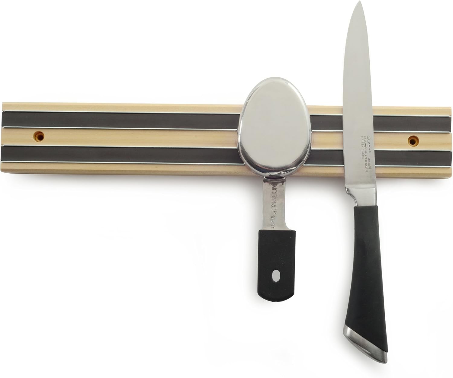 Norpro 12-Inch Magnetic Knife Tool Bar