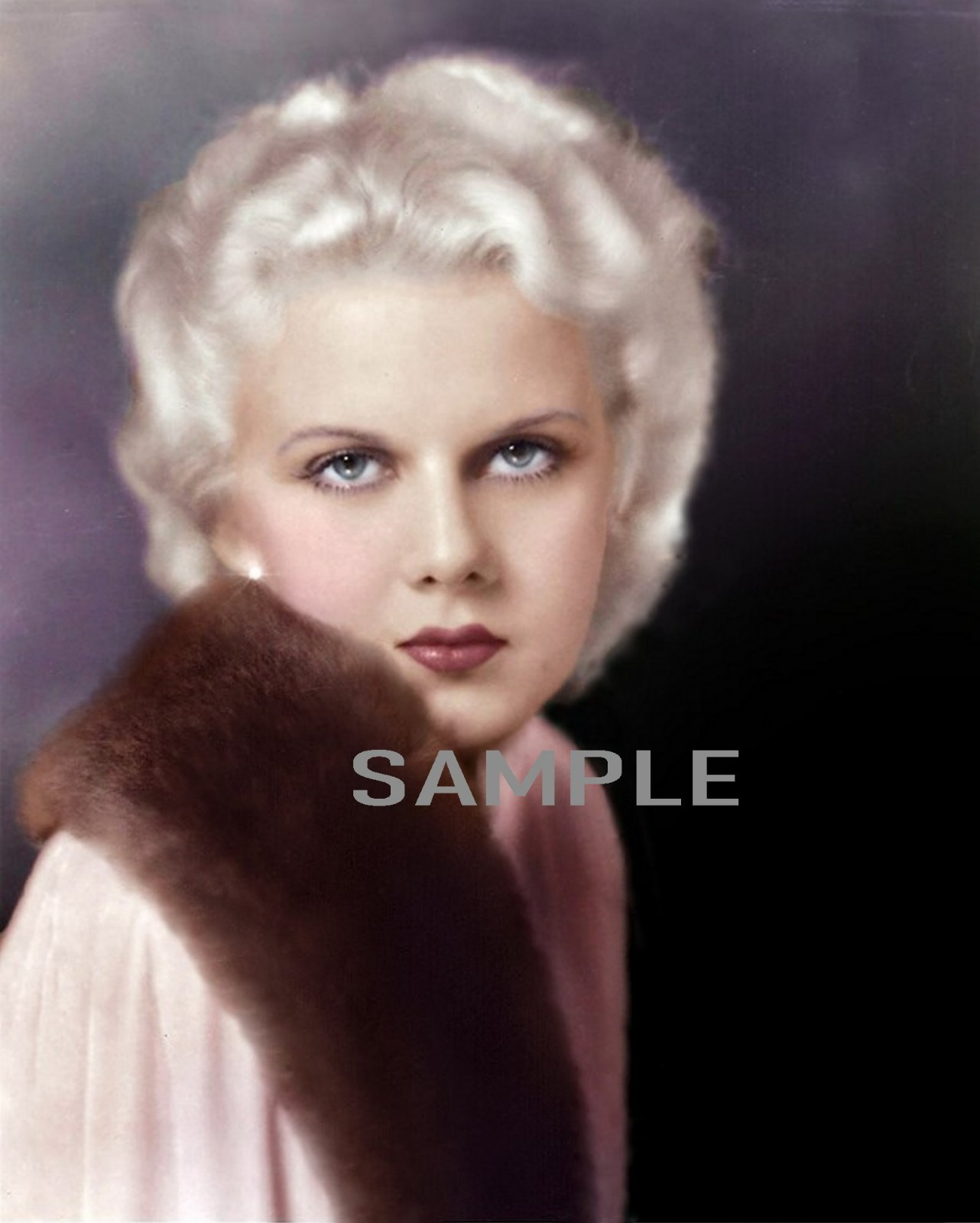Beautiful JEAN HARLOW Portrait Photo (160-Z ) Beautiful JEAN HARLOW Portrait Photo (160-Z )