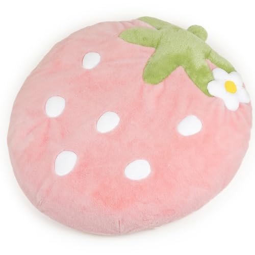 Mother Garden Strawberry Cushion [90 x 92 cm] Large Washable Cushion Cute