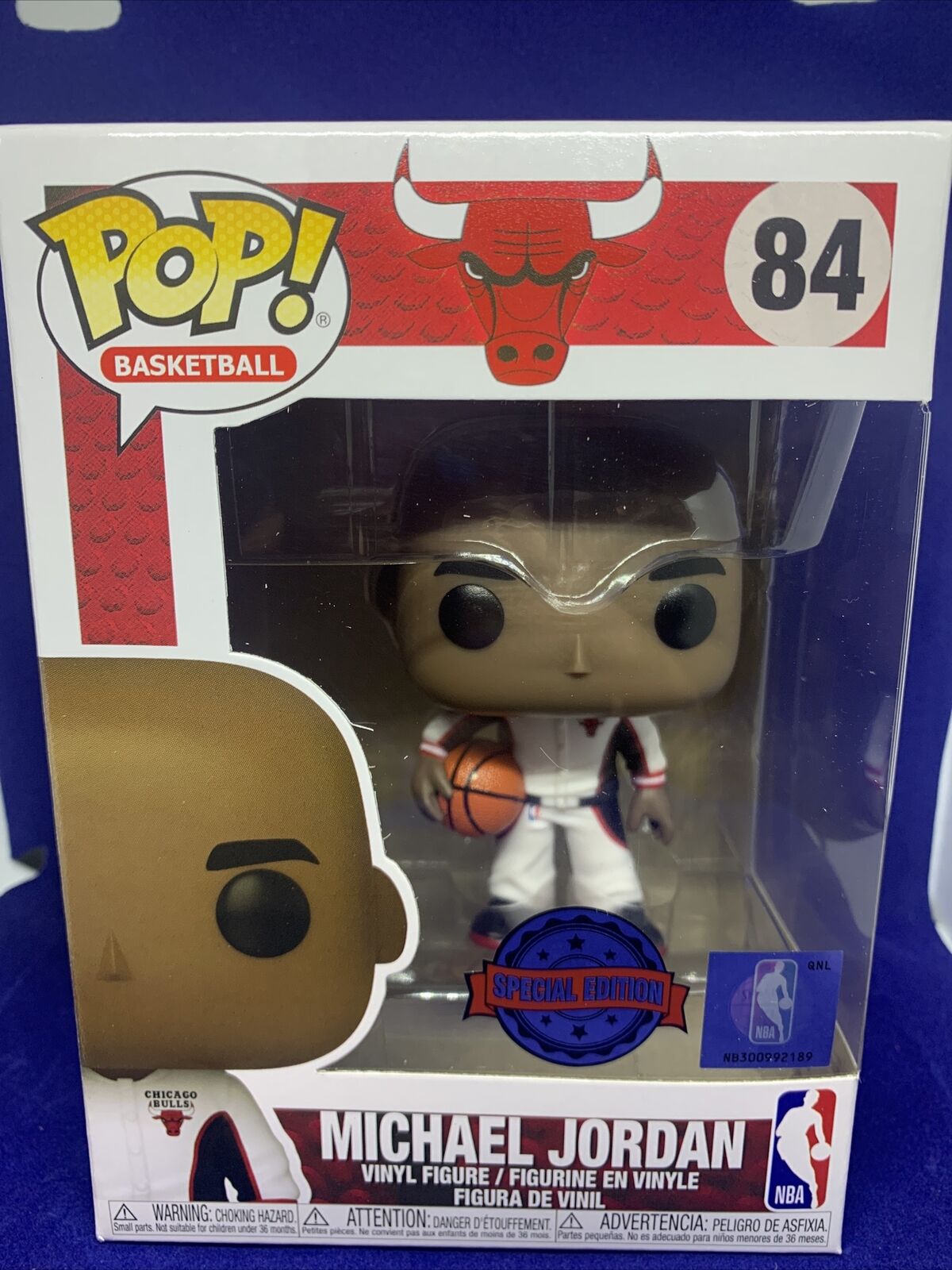 Funko Pop Michael Jordan Chicago Bulls Special Ed2021 In Hand Ready to Ship
