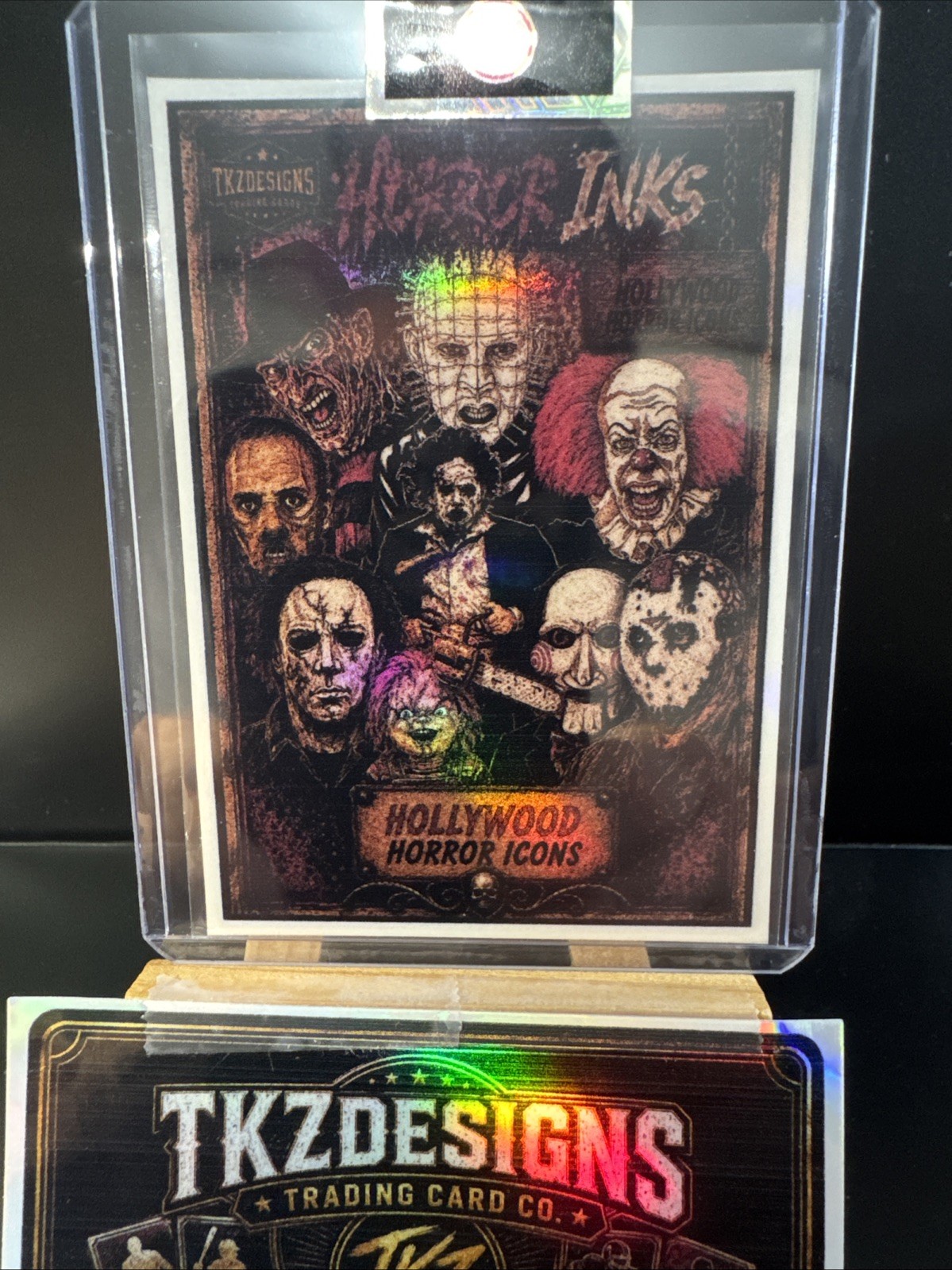 2026 Tkzdesigns Artist Signed Horror inks Hollywood Horror HH-1 2026 Tkzdesigns Artist Signed Horror inks Hollywood Horror HH-1