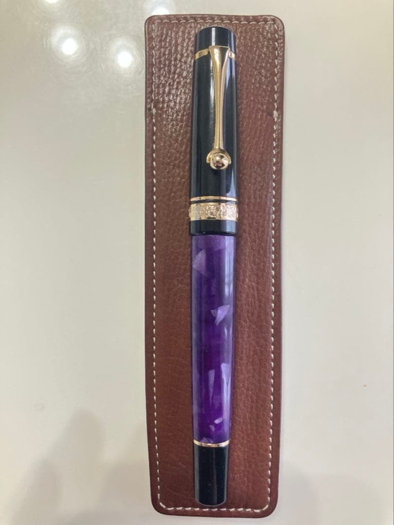 FPR Tanoshii Purple Fountain Pen with JOWO #6 Medium Nib and Converter FPR Tanoshii Purple Fountain Pen with JOWO #6 Medium Nib and Converter