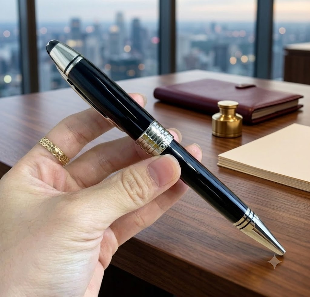 Montblanc John F. Kennedy Special Edition Ballpoint Pen Black NIB Montblanc John F. Kennedy Special Edition Ballpoint Pen Black NIB