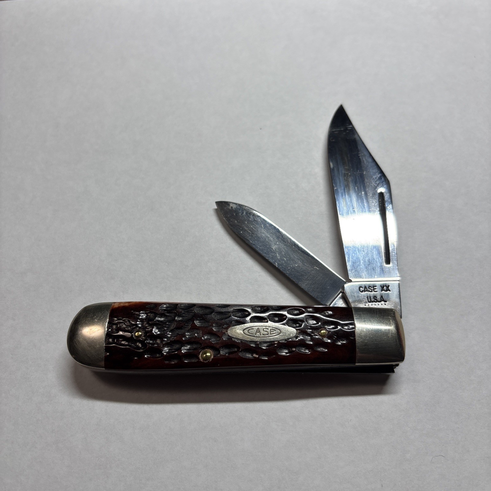 VINTAGE 1973 7 DOT Case XX USA 6231 1/2 SWELL END JACK KNIFE 2 Blade Near Mint VINTAGE 1973 7 DOT Case XX USA 6231 1/2 SWELL END JACK KNIFE 2 Blade Near Mint