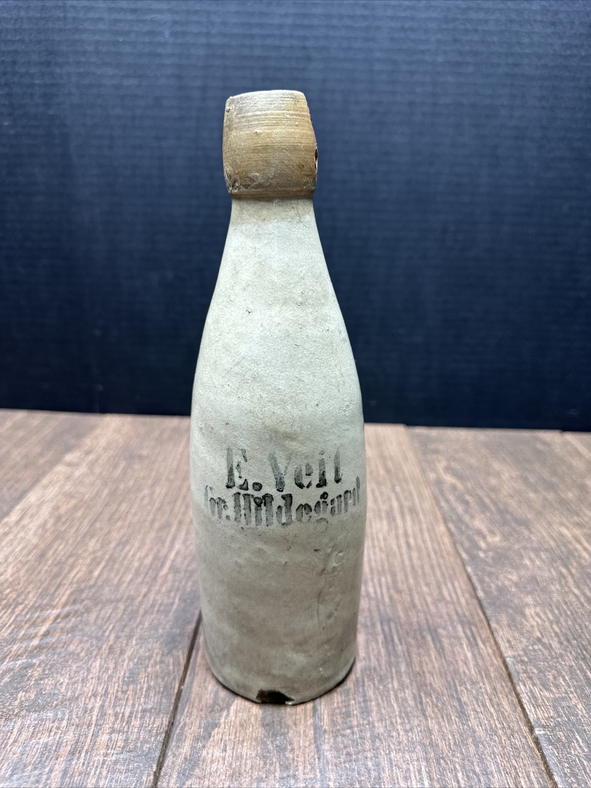 Vintage Glazed E.VEIL STONWARE BOTTLE Vintage Glazed E.VEIL STONWARE BOTTLE