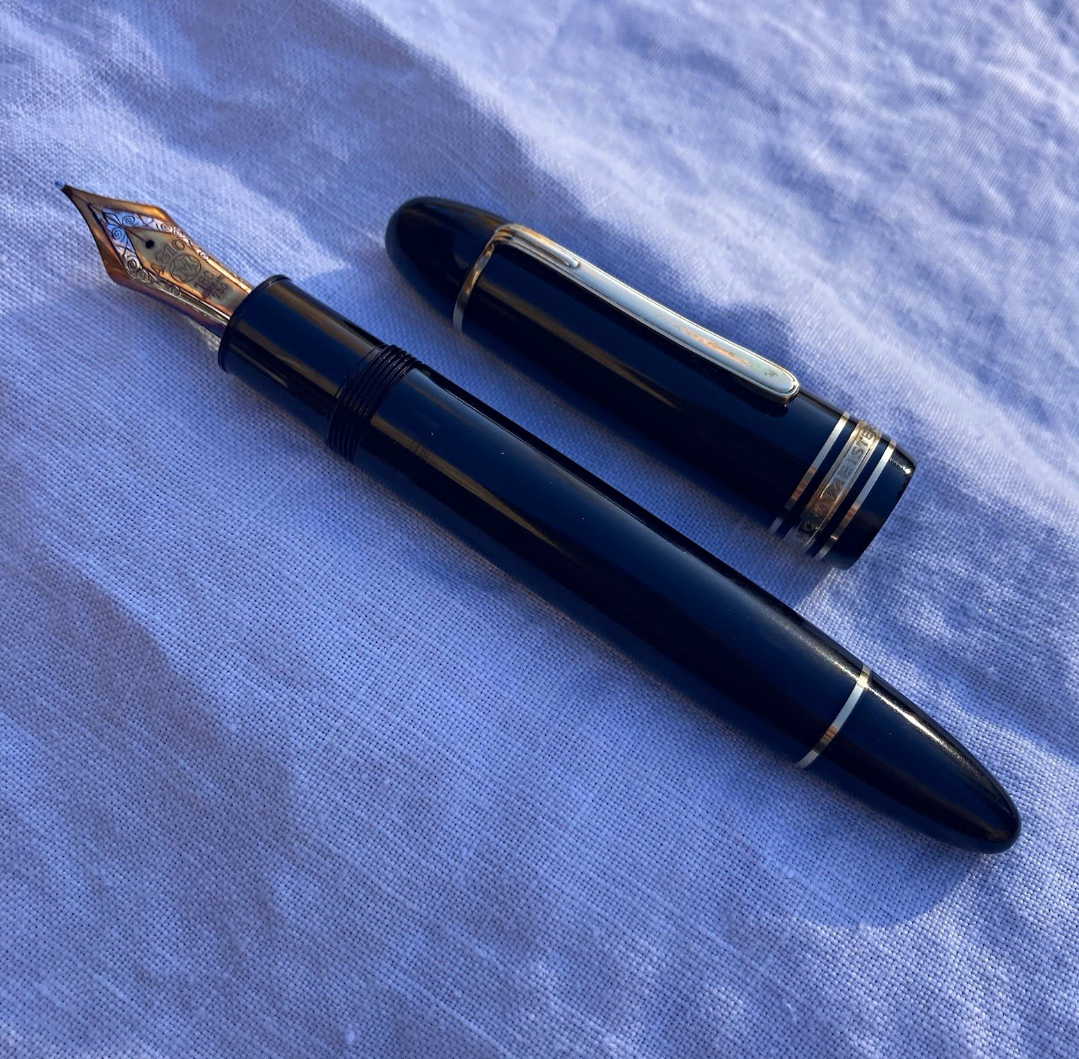Vintage Montblanc Meisterstück No 149 Nib 4810 M 18C/750 Gold Germany Untested Vintage Montblanc Meisterstück No 149 Nib 4810 M 18C/750 Gold Germany Untested