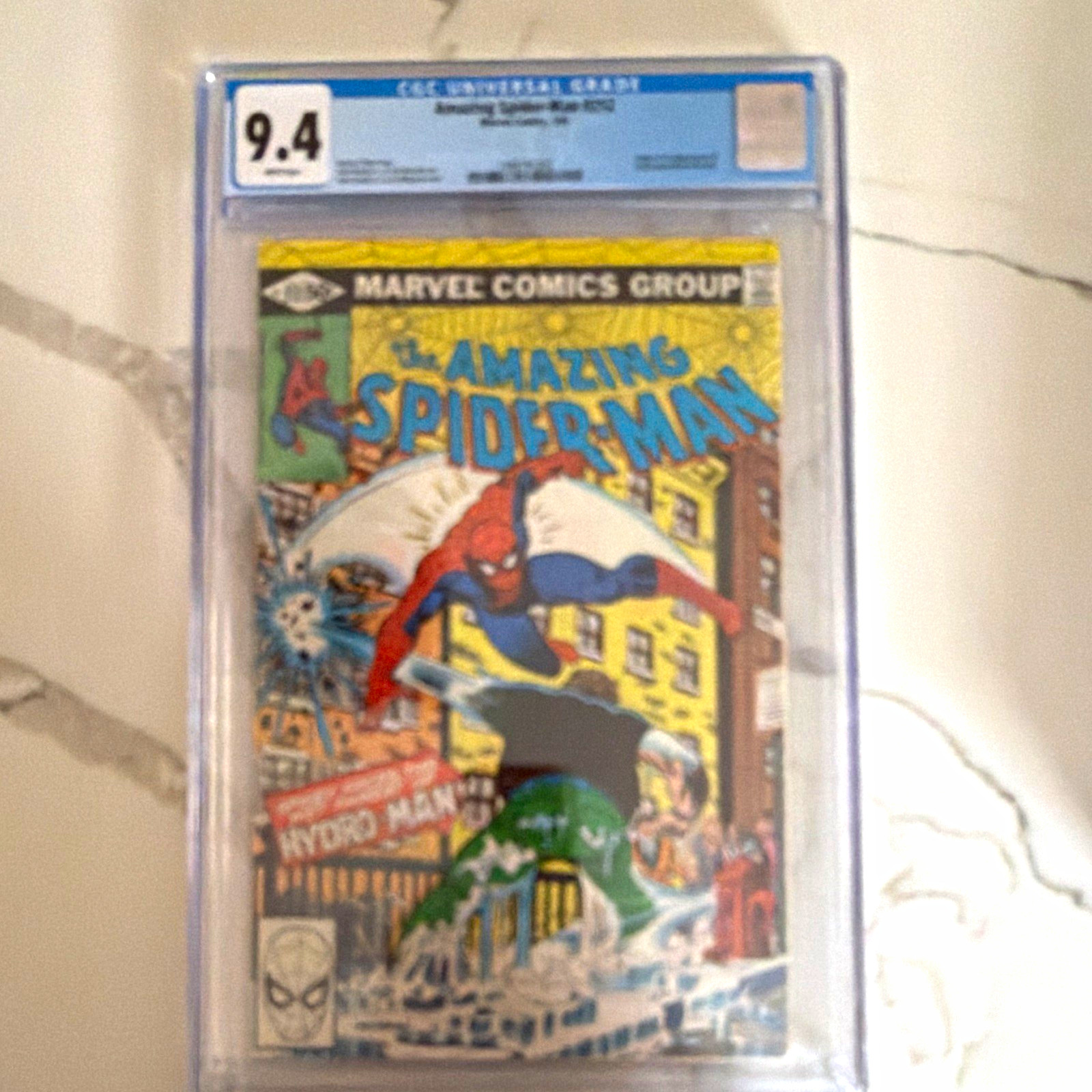 Marvel Amazing Spider-Man #212 (1981) CGC 9.4 Spider-Man Hydro-Man