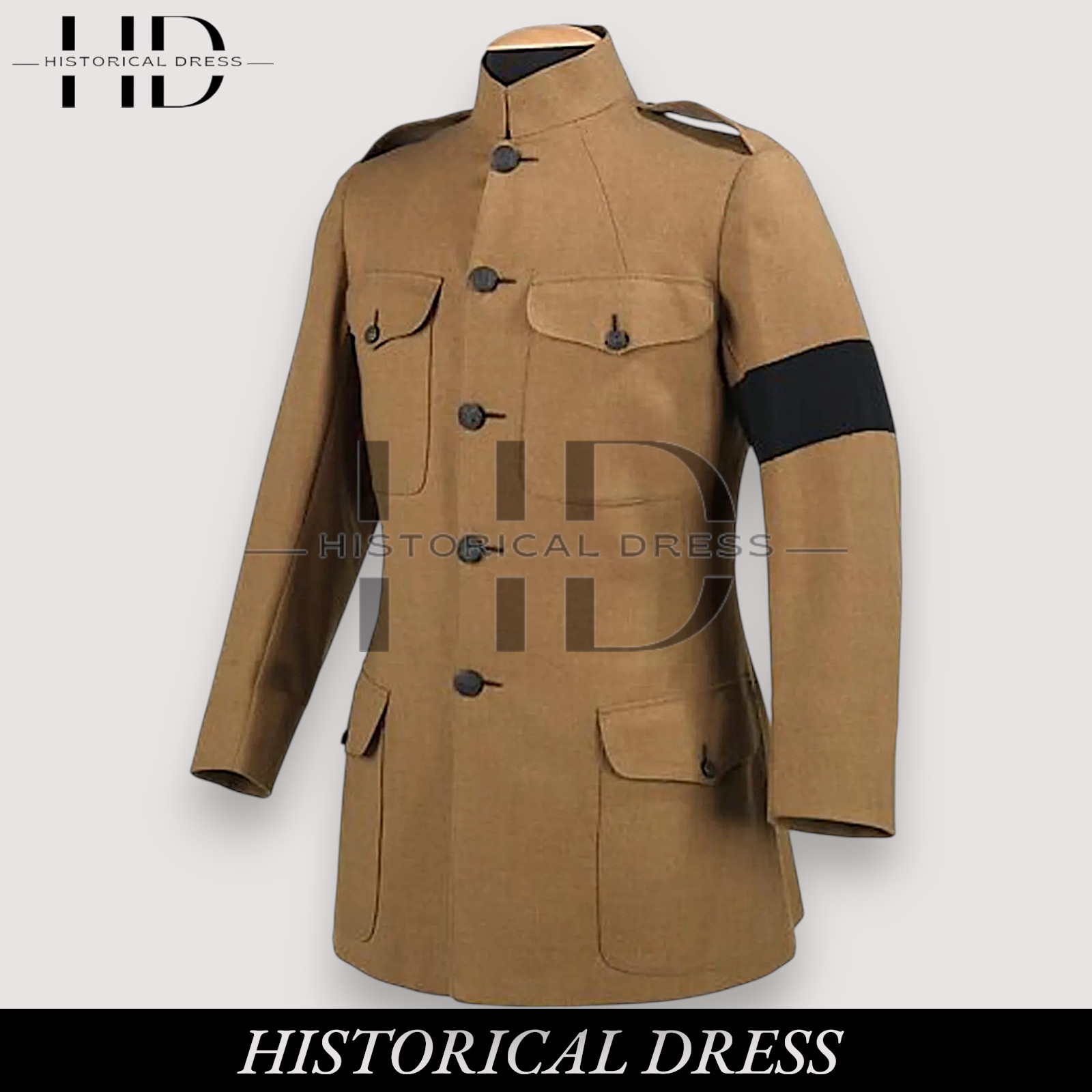 Military Jacket, National Guard Jacket, British Military Jacket, 1838-1922
